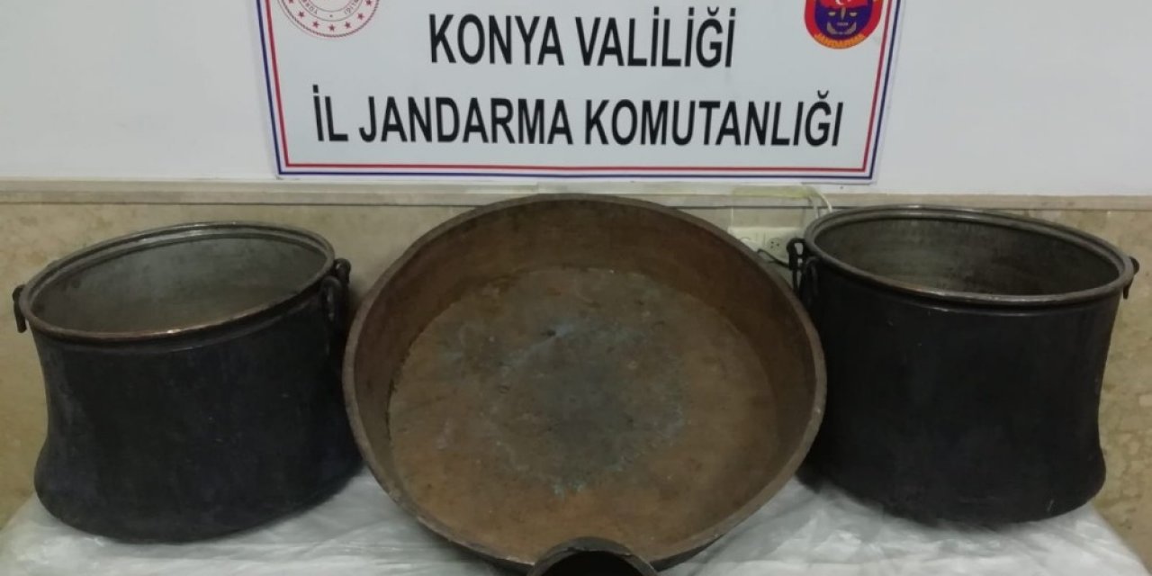 Konya’da kablo ve bakır kazan hırsızları tutuklandı