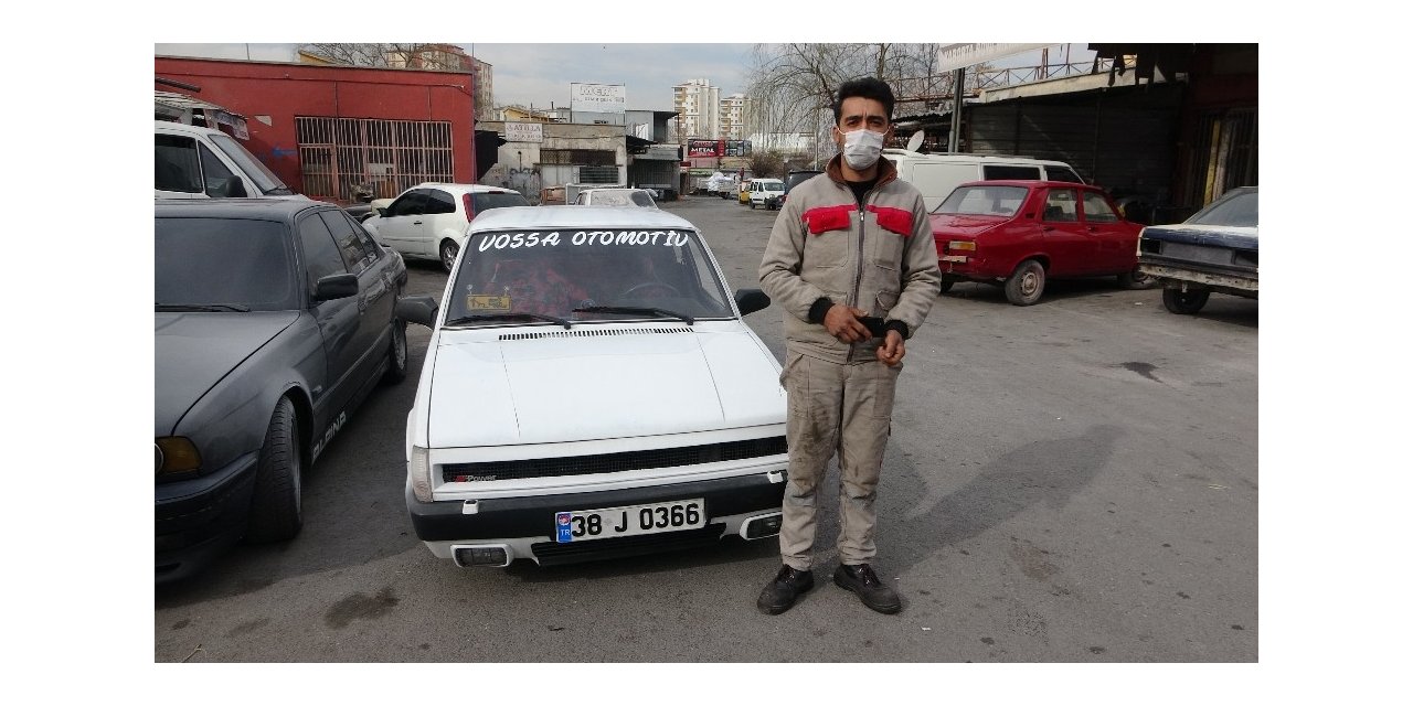 Kayserili oto tamircisi öyle bir şey yaptı ki herkes şaşırdı