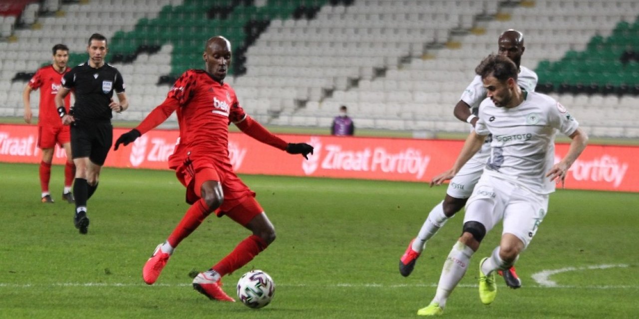 Ziraat Türkiye Kupası: Konyaspor: 1 - Beşiktaş: 1 (Maç sonucu)