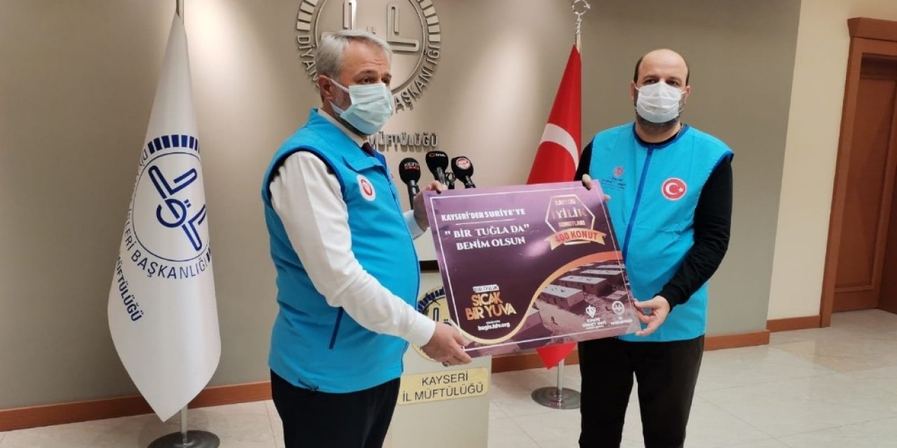 Kayseri İl Müftülüğü’nden 400 adet ’İyilik Konutu’