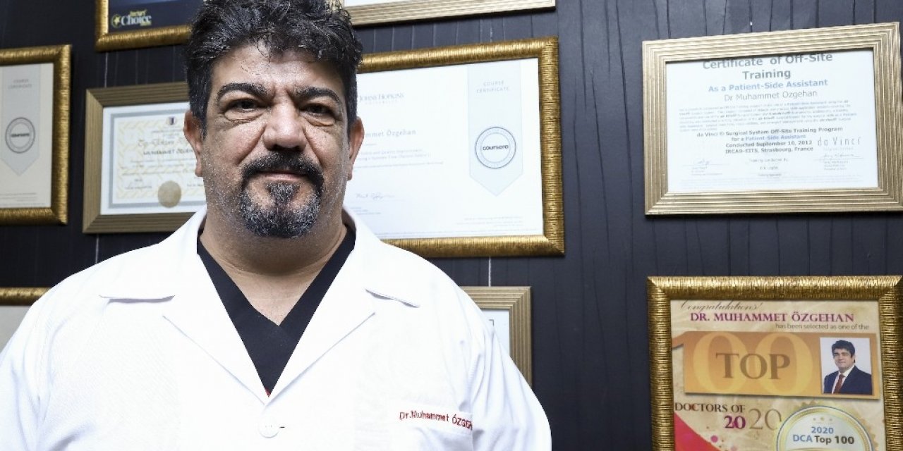 Dr. Muhammet Özgehan, dünyanın en iyi 100 doktoru arasında