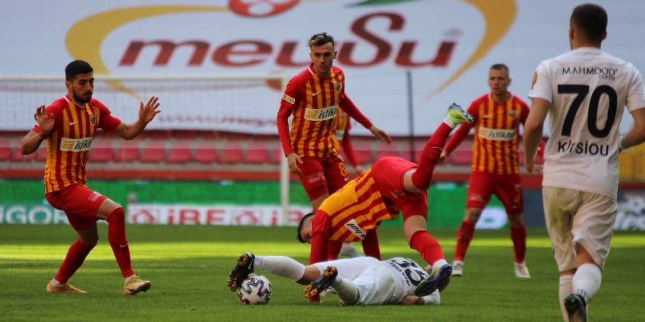 Süper Lig: Kayserispor: 0 - MKE Ankaragücü: 0 (Maç Sonucu)