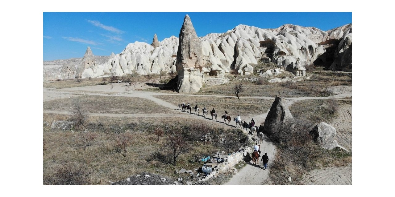 Kapadokya’da Sevgililer Günü yoğunluğu yaşanıyor