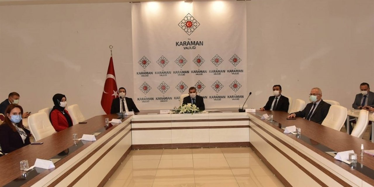 Karaman’da kadına yönelik şiddetle mücadele toplantısı