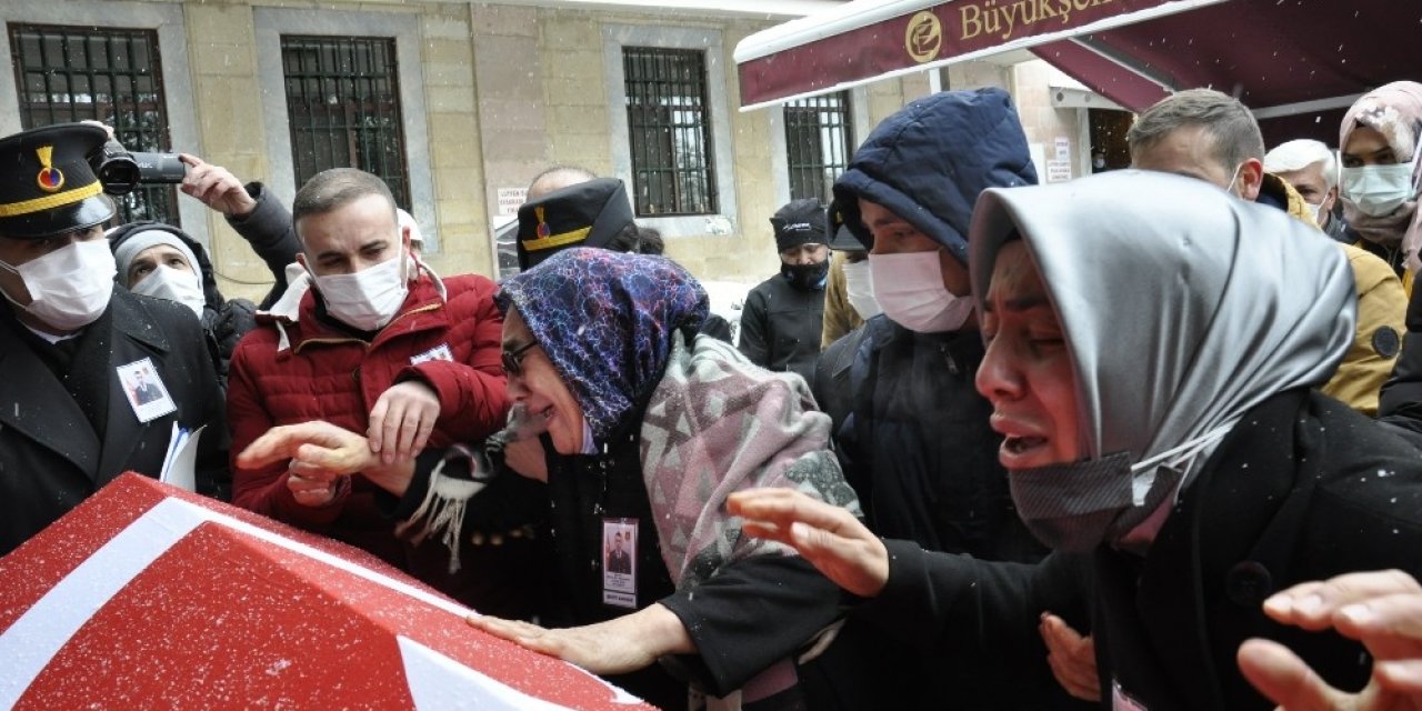 Gara şehidi Eskişehirli Mevlüt Kahveci son yolculuğuna uğurlandı