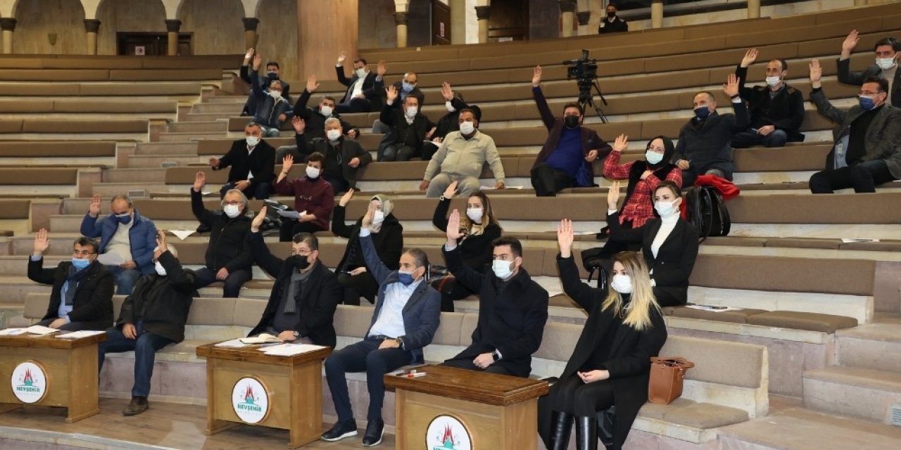 Nevşehir Belediye Meclisi Şubat ayı toplantısı yapıldı