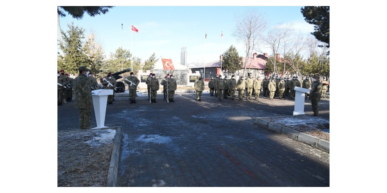 Azerbaycanlı askerler törenle ülkesine uğurlandı