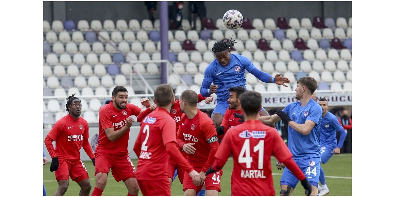 TFF 1. Lig: Ankara Keçiörengücü: 0 - Ümraniyespor:  1