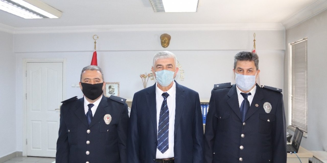 Akşehir Emniyet’inde terfi heyecanı