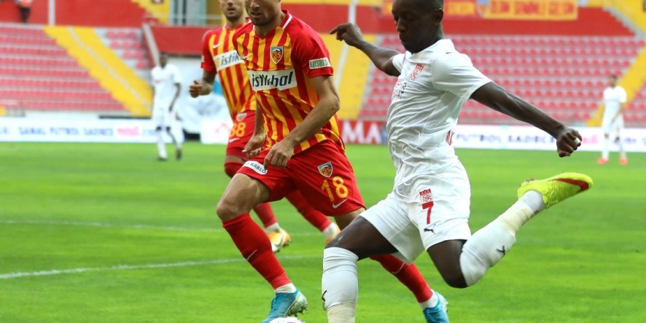 Sivasspor ile Kayserispor 28. randevuda