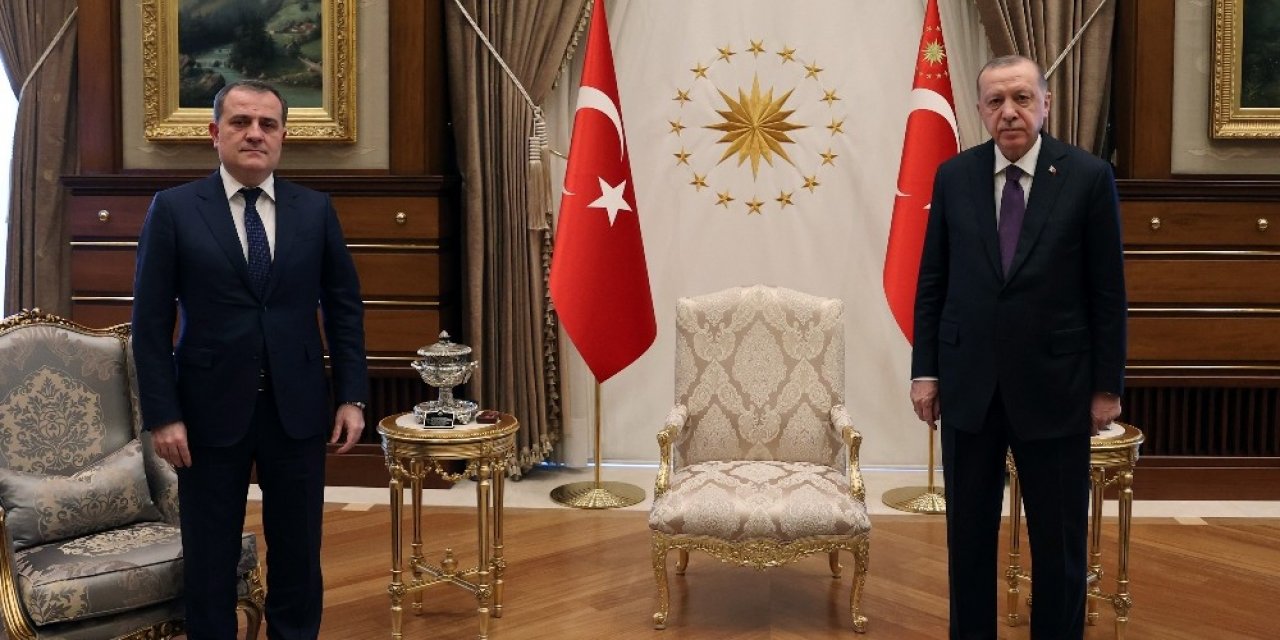 Cumhurbaşkanı Erdoğan, Azerbaycan Dışişleri Bakanı’nı kabul etti