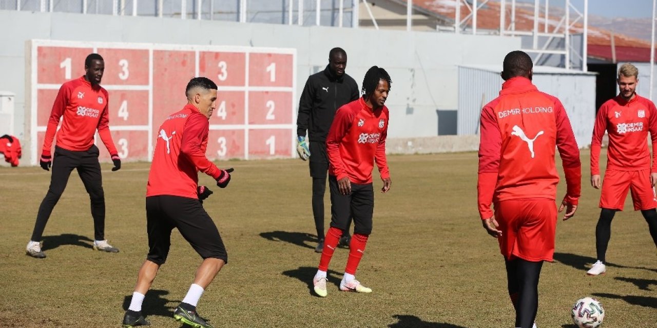 Sivasspor taktik çalıştı