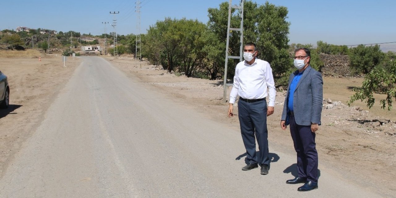 Hisarcık Hacılar yolu çalışmaları sürüyor