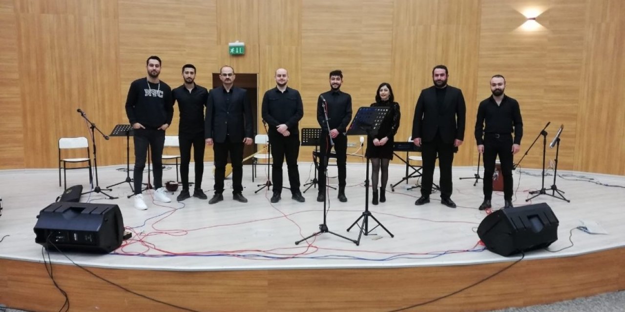 KAE’si Kültür Sanat Topluluğundan Anadolu ezgilerinden oluşan konser