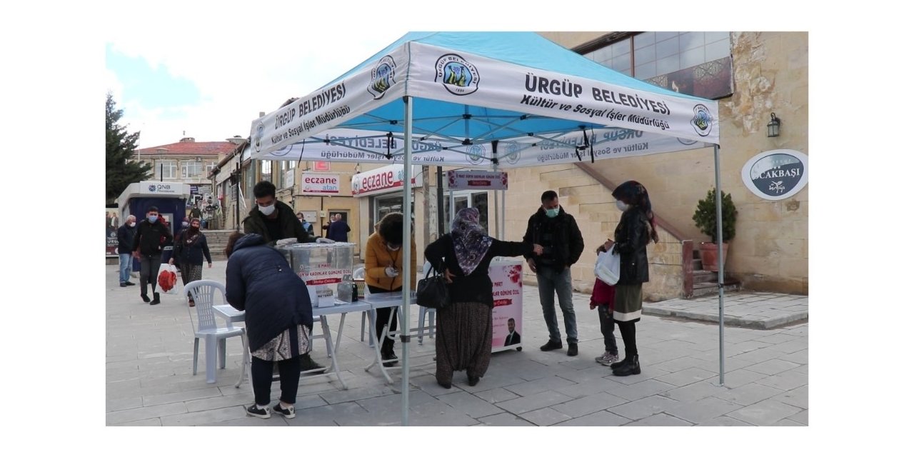 Ürgüp Belediyesi’nden kadınlara özel hediye çekilişi yapılacak