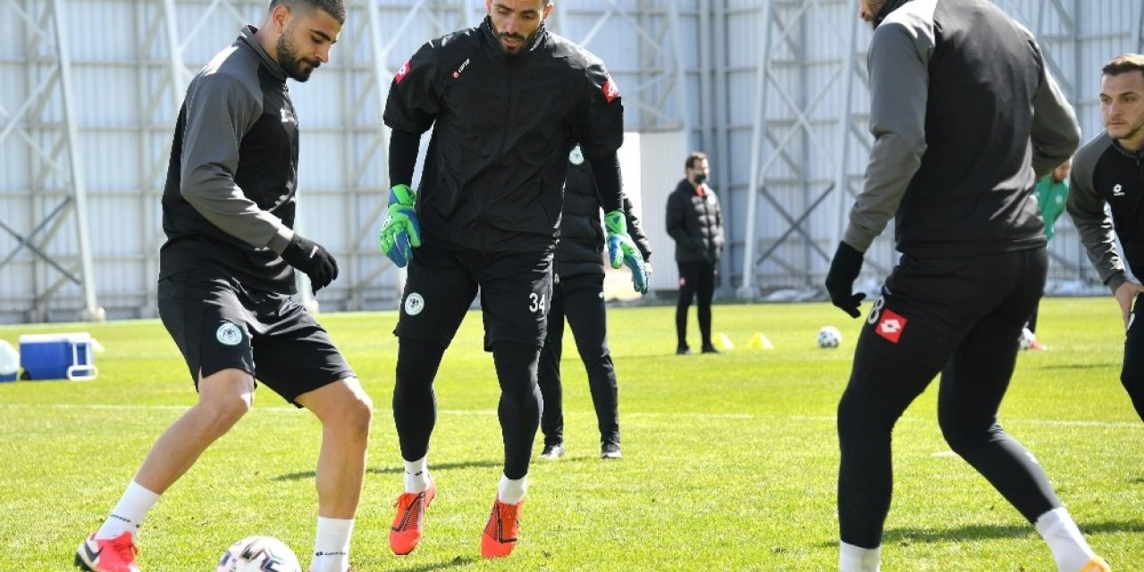 Konyaspor, M. Başakşehir maçı hazırlıklarını tamamladı