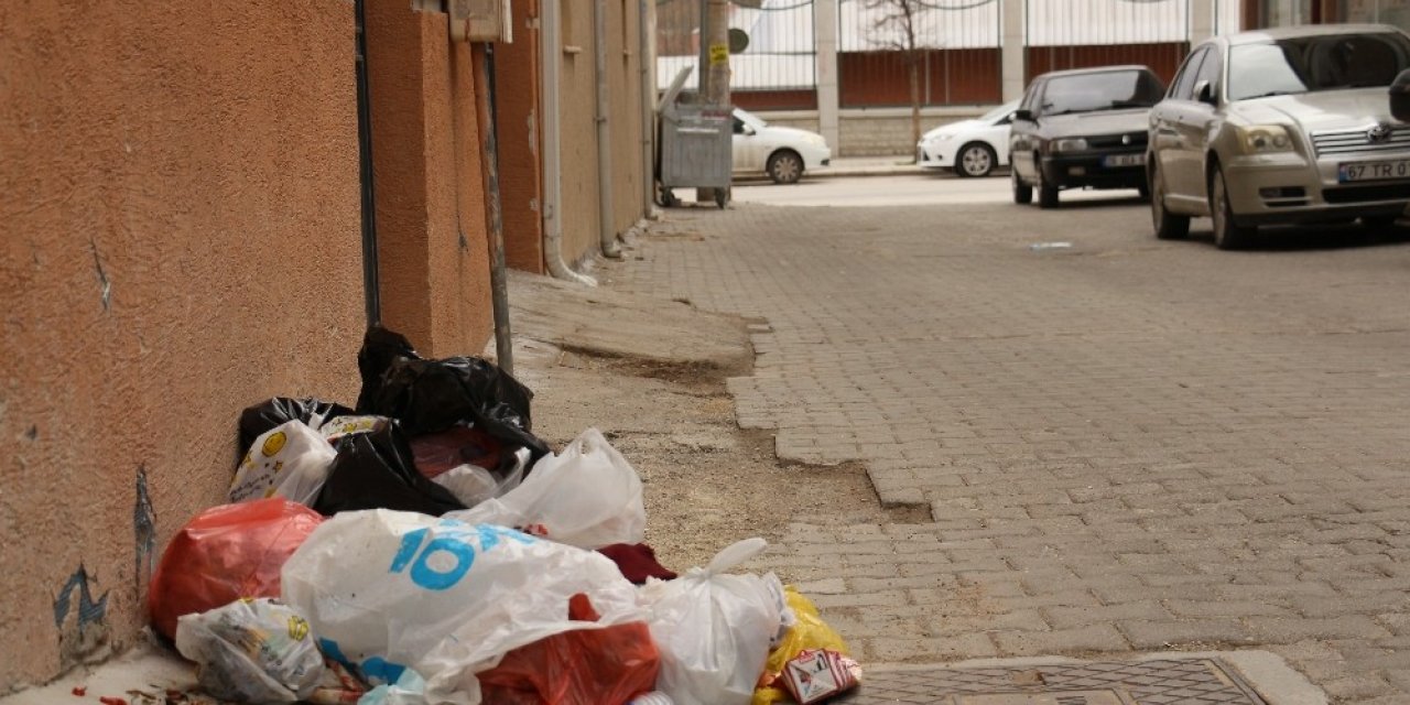 Eskişehir’de bazı vatandaşlar çöp konteynırına alışamadı