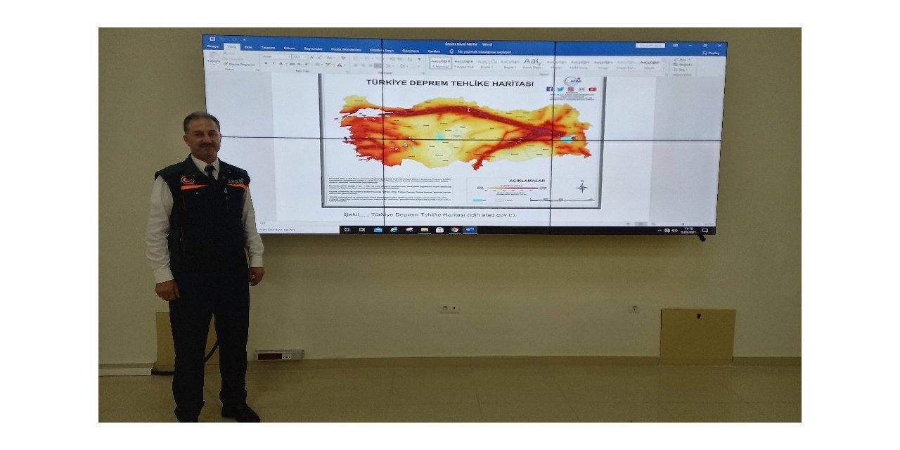 AFAD Müdürü deprem riskini harita üzerinde gösterdi: "Kırıkkale’yi çevreleyen 3 tane fay zonu var"