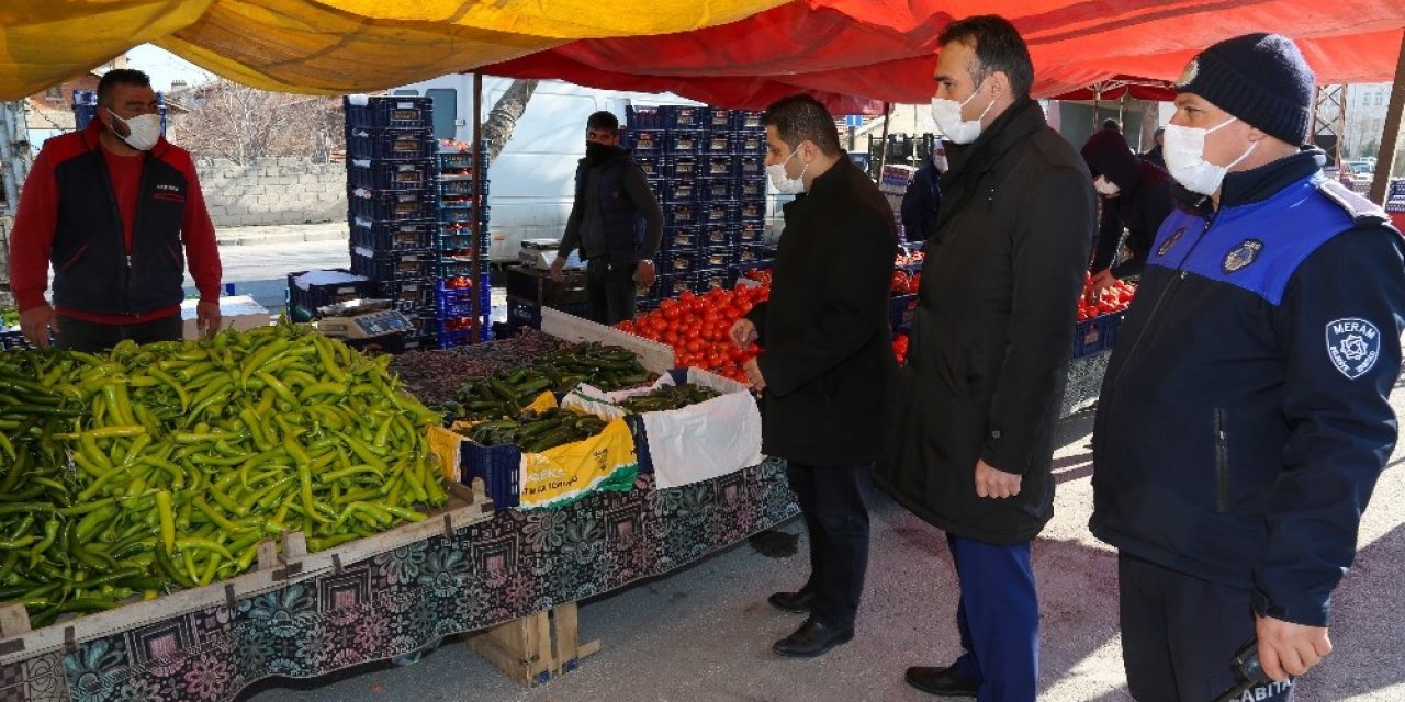 Meram’da denetim seferberliği