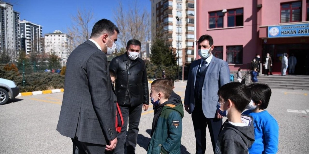 Pursaklar’da okullar öğrenciler için hazırlandı