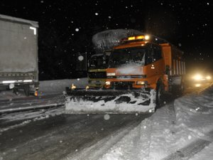 Seydişehir’de ulaşıma kar engeli!