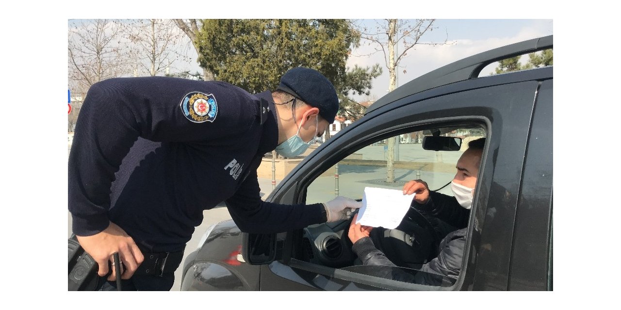 Konya’da sokağa çıkma kısıtlamasında uygulamalar sürüyor