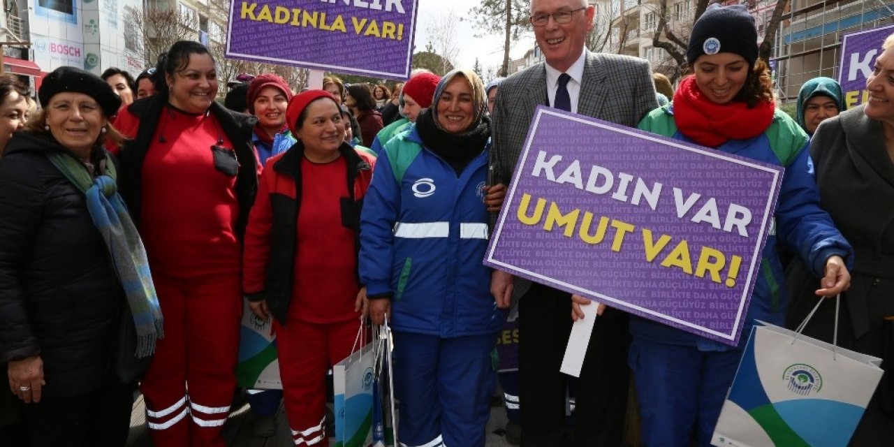 Odunpazarı Belediyesinden kadın çalışanlara 8 Mart izni