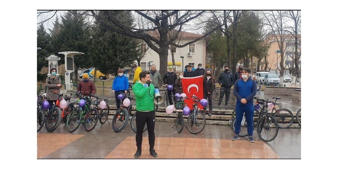 Çankırı’da pedallar kadınlar için çevrildi