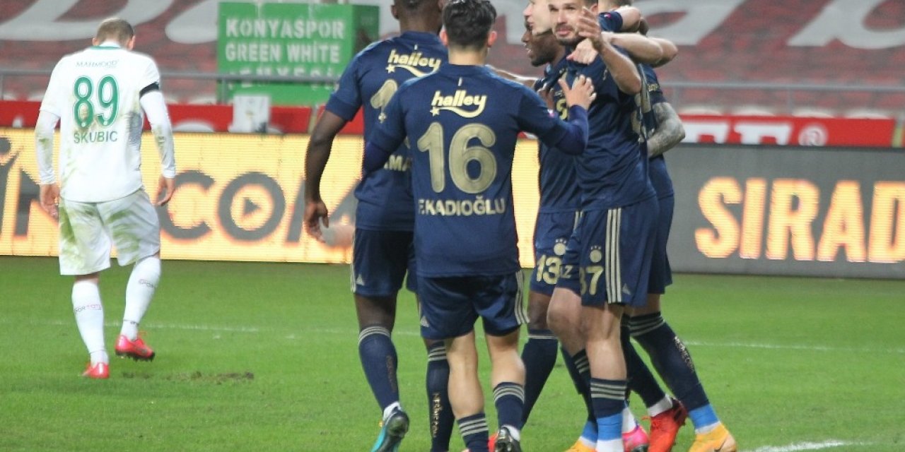 Süper Lig: Konyaspor: 0 - Fenerbahçe: 3 (Maç sonucu)