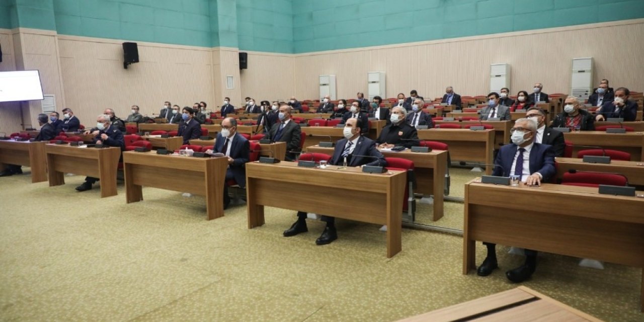 Konya’da İl Pandemi Koordinasyon Kurulu toplantısı yapıldı