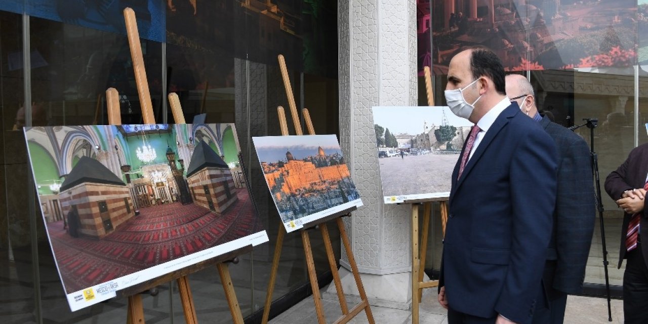 Konya Büyükşehir’den Mescid-i Aksa Fotoğraf Sergisi