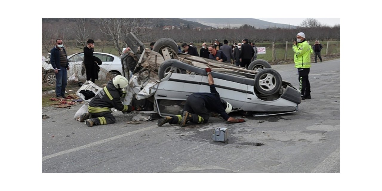 Konya’da trafik kazası: 3 yaralı