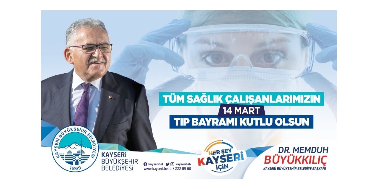 Büyükkılıç: "Salgınla mücadelede en ön safta savaşan sağlık çalışanlarımızın hakkını ödeyemeyiz"