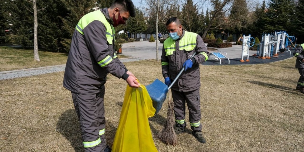 Altındağ Belediyesinden parklara bakım