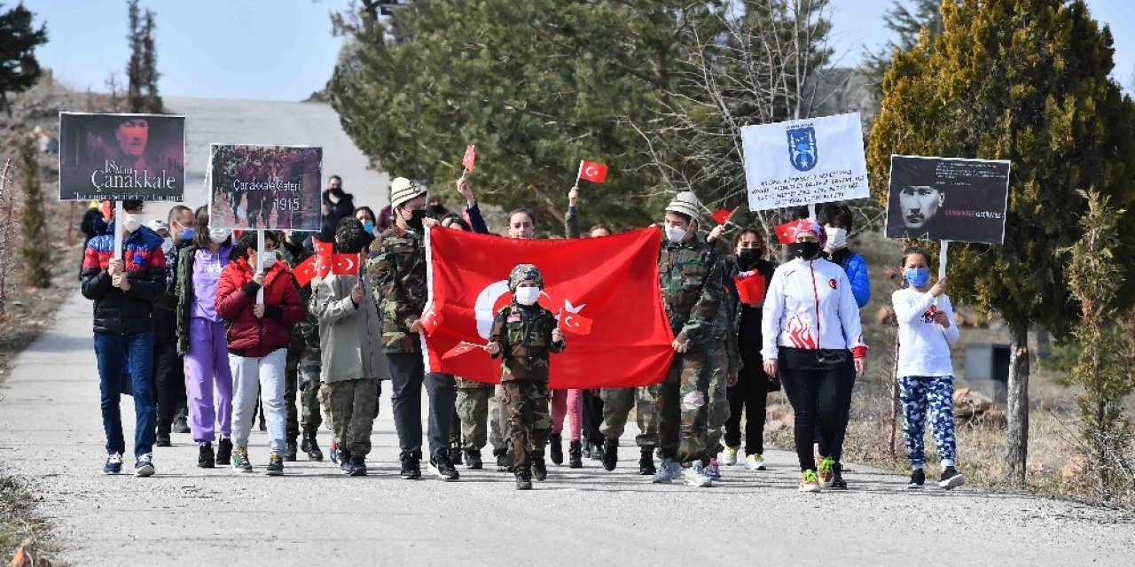 Başkentli çocuklar Çanakkale ruhunu yaşattı