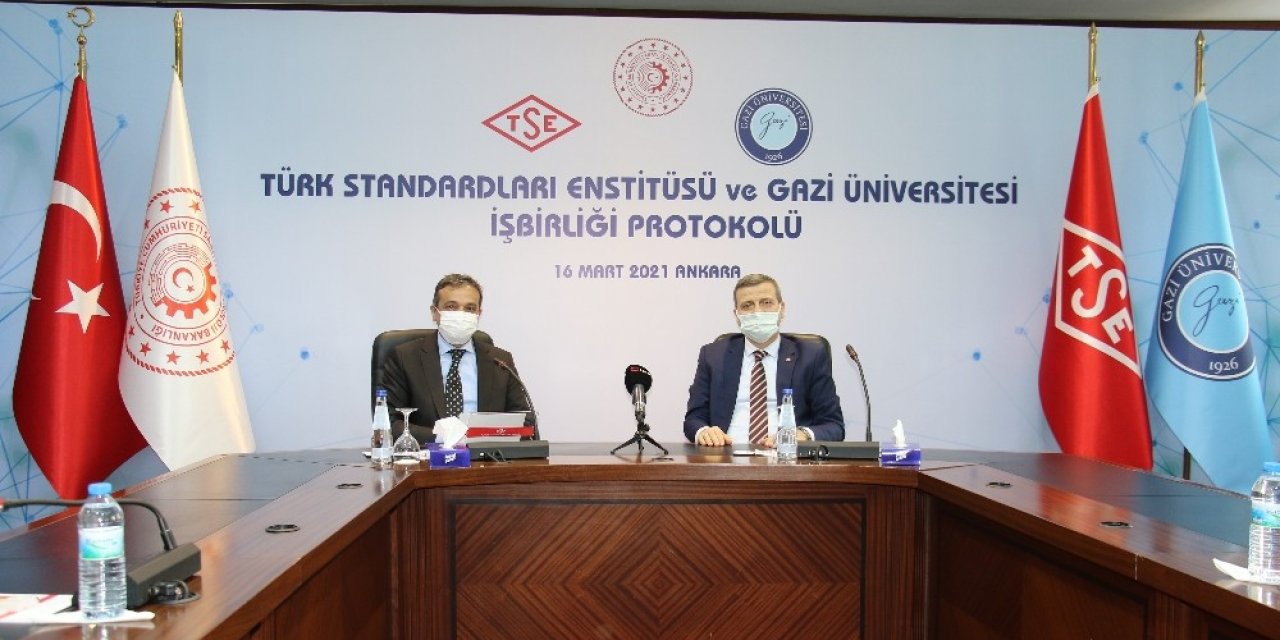 TSE ve Gazi Üniversitesi arasında iş birliği protokolü imzalandı