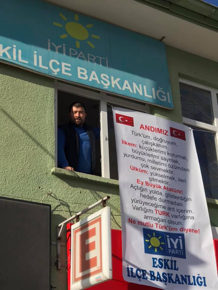 İYİ Parti Eskil'den "Andımız" Tepkisi