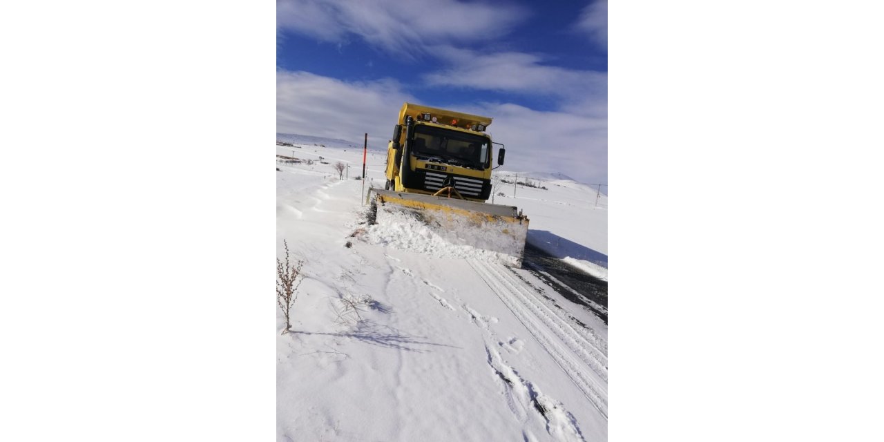 Kayseri’de 94 mahalle yolu ulaşıma açıldı