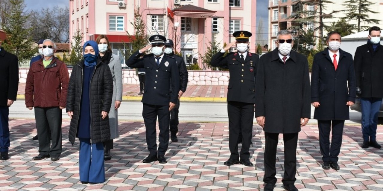 İnönü’de 18 Mart Şehitleri Anma Töreni düzenlendi