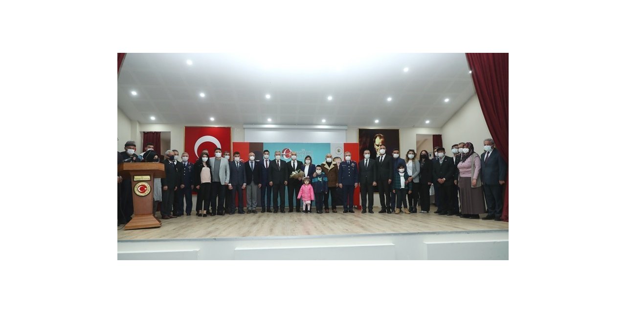 Eskişehir’de 6 gaziye Devlet Övünç Madalyası tevcih edildi