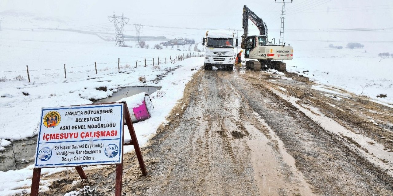 ASKİ’den Kalecik’te yatırım atağı