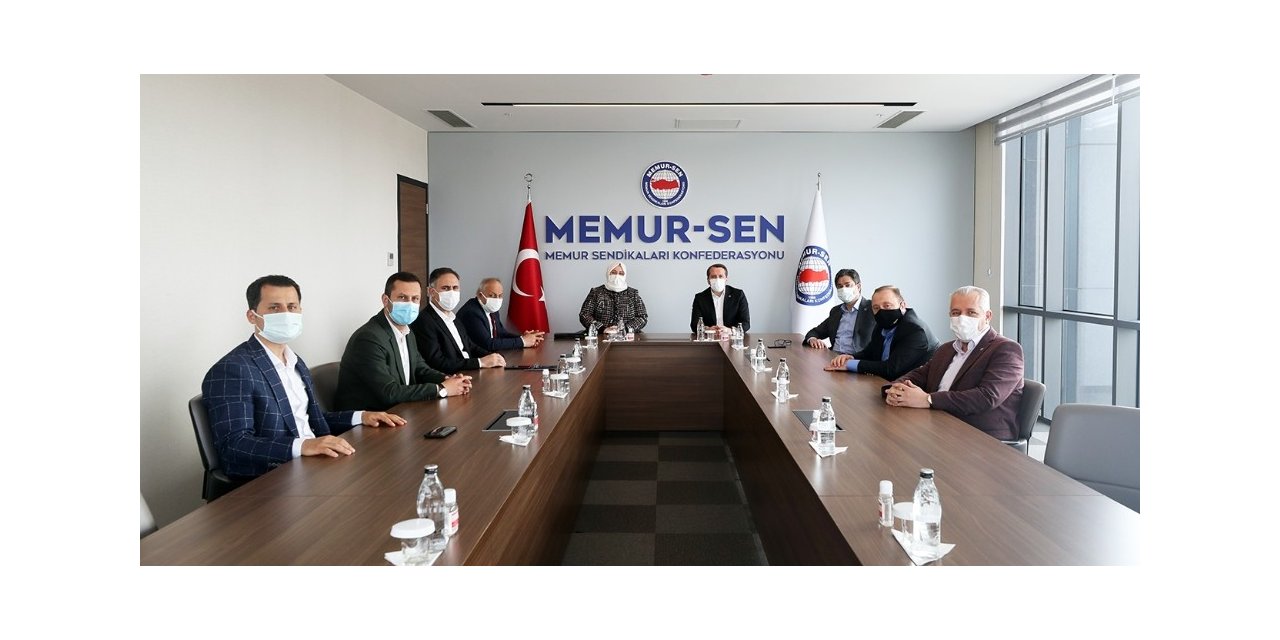 Bakan Selçuk’tan Memur-Sen’e ziyaret