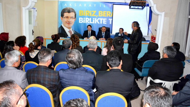 Yazgı, Aksaray'da 3 vekilimize de Ak Parti bayrağı altında Meclis'e göndermeliyiz