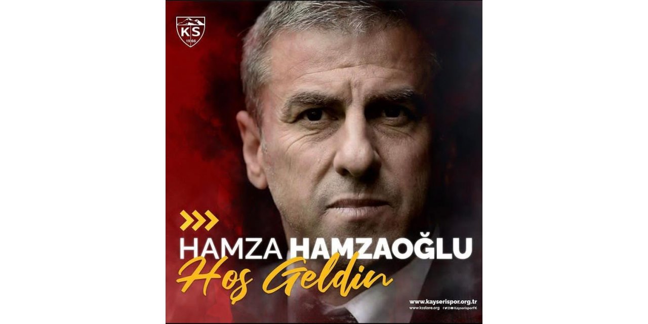 Kayserispor Hamza Hamzaoğlu ile anlaştı