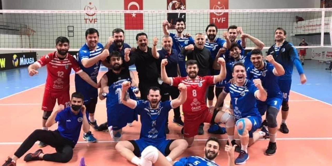 Develi Belediyespor, finalin ilk maçında galip geldi