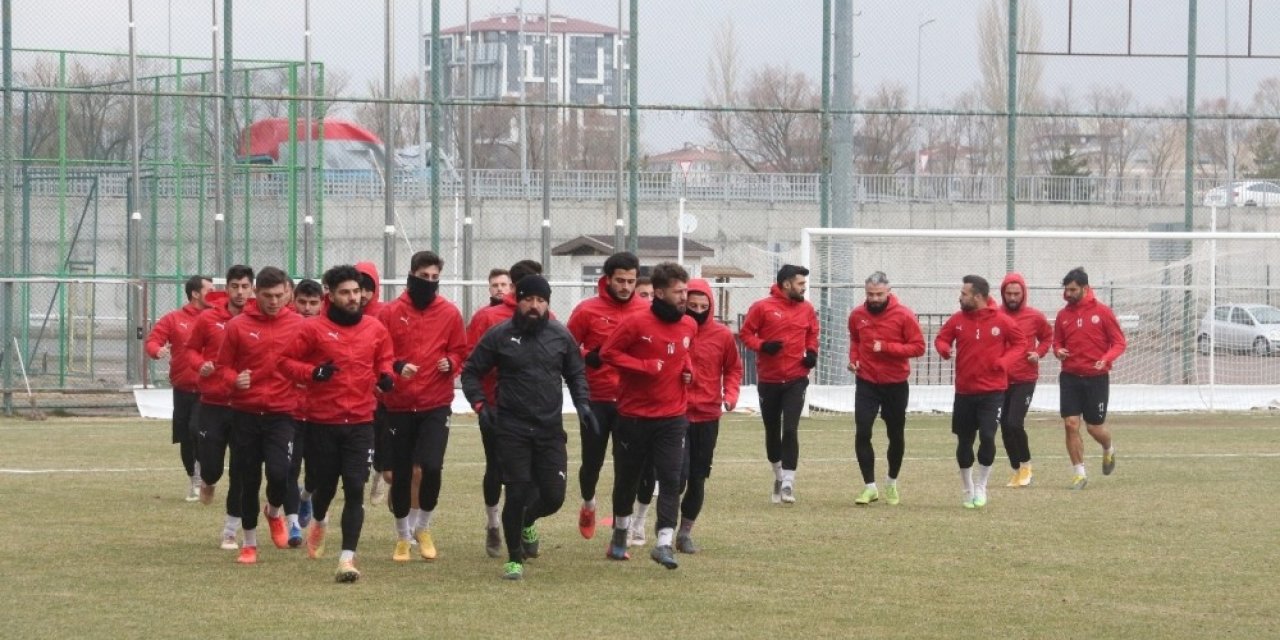 Sivas Belediyespor, Bodrumspor maçının taktiğini çalıştı