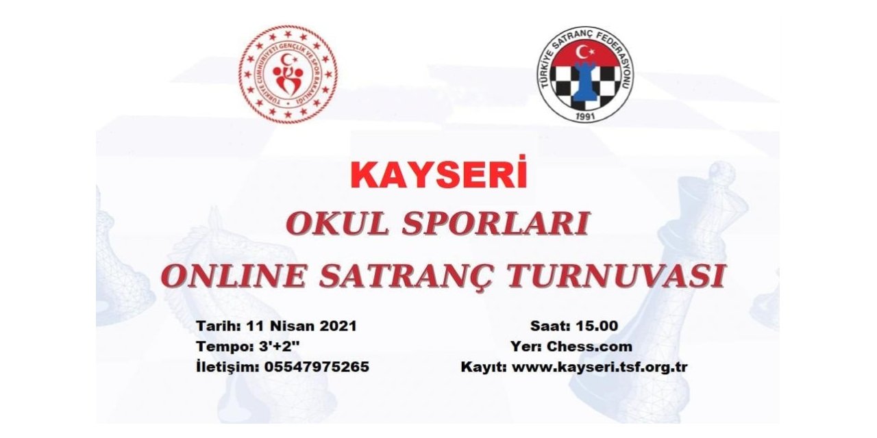 Satranç turnuvası başlıyor