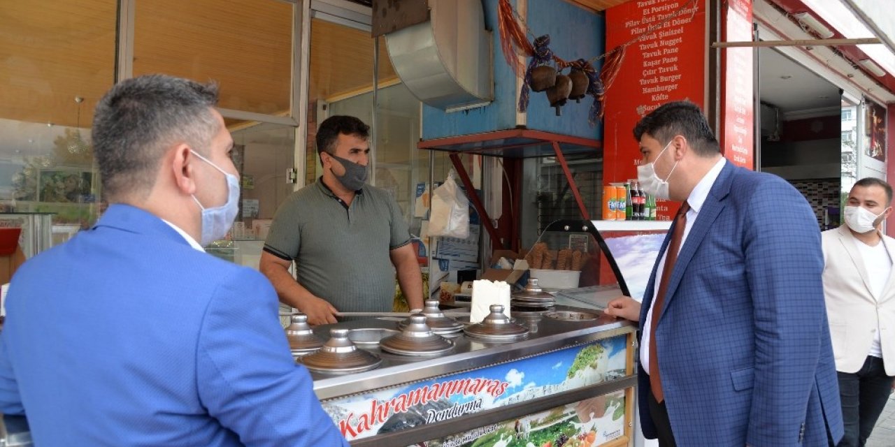 Kahramankazan Belediye Başkanı Oğuz’dan esnafa ziyaret