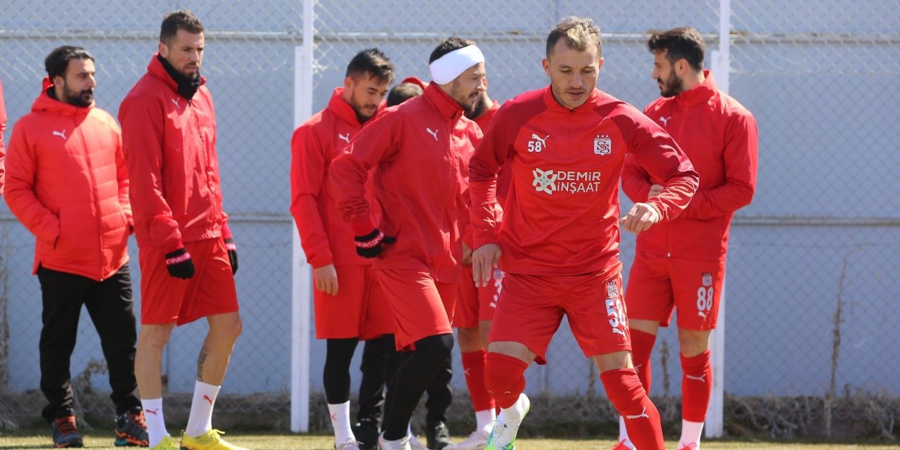 Sivasspor pas çalıştı