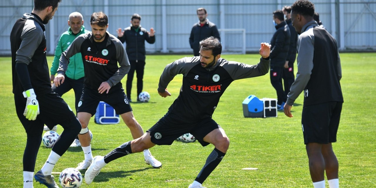 Konyaspor’da BB Erzurumspor maçı hazırlıkları